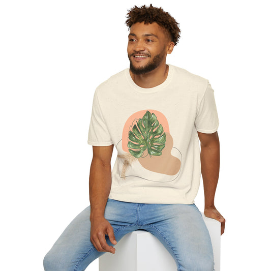 Sandy Monstera T-Shirt Unisex